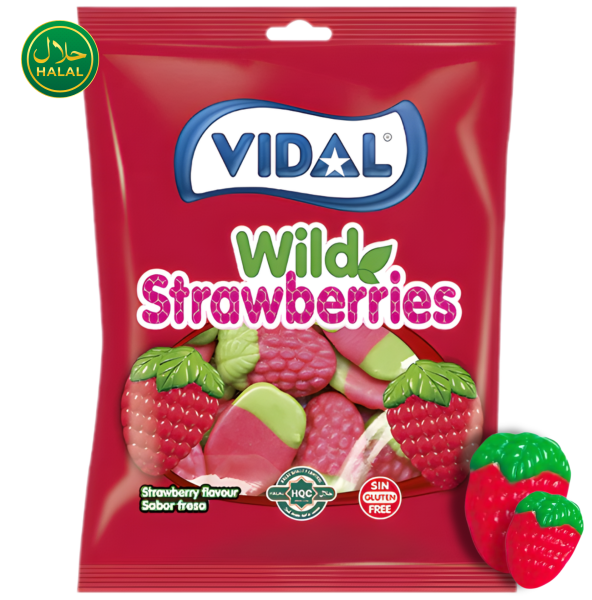 VIDAL - Wild Strawberries HALAL 90g